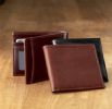 Leather Bifold Wallet,Leather Slim Fold Wallet